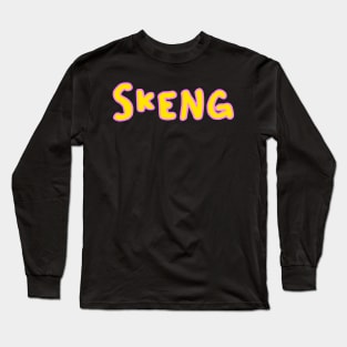 Skeng roadman design Long Sleeve T-Shirt